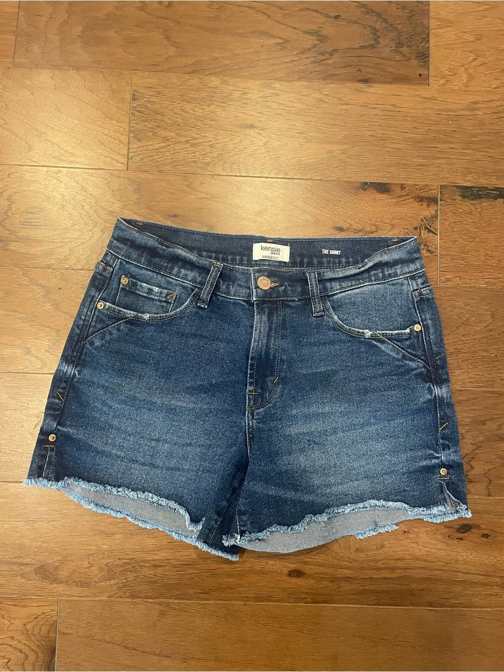 Kensie The Short Cutoff Denim Shorts